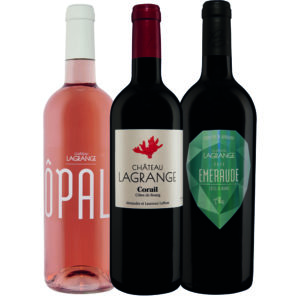 Coffret rouge et rosé