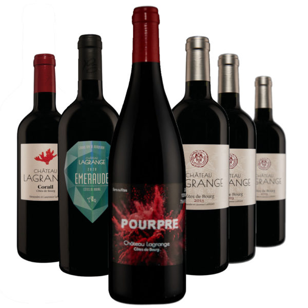 Caisse découverte 6 vins rouges